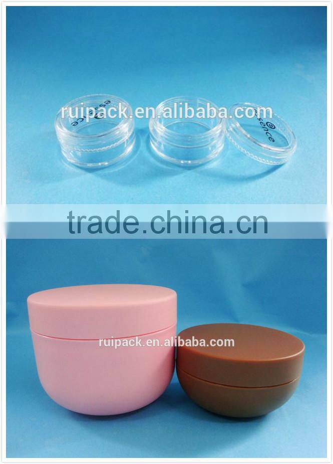 plastic cosmetic jar, cosmetic container ,face cream jars