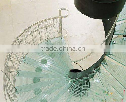 tempered glass panel prices/anti slip tempered glass stairs