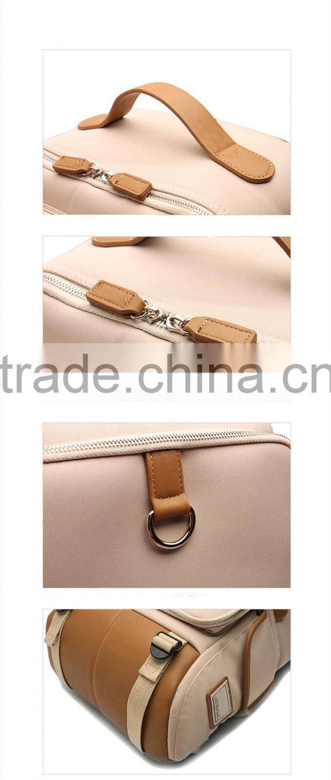 2016 Europ korea fashion 600D school backpack laptop backpack canvas backpack