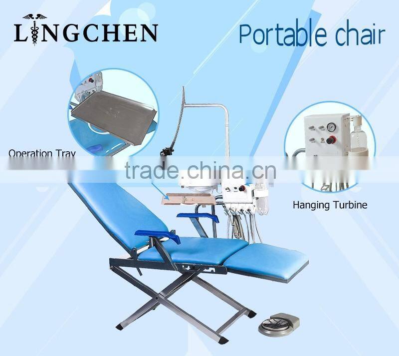 2016 Hot sale New dental portable folding teeth whitening treatment chair