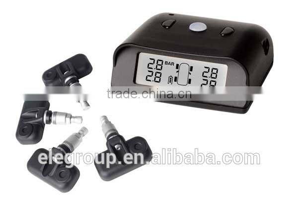 Best sales tpms tire pressure monitoring system with waterproof sensors + LCD monitor