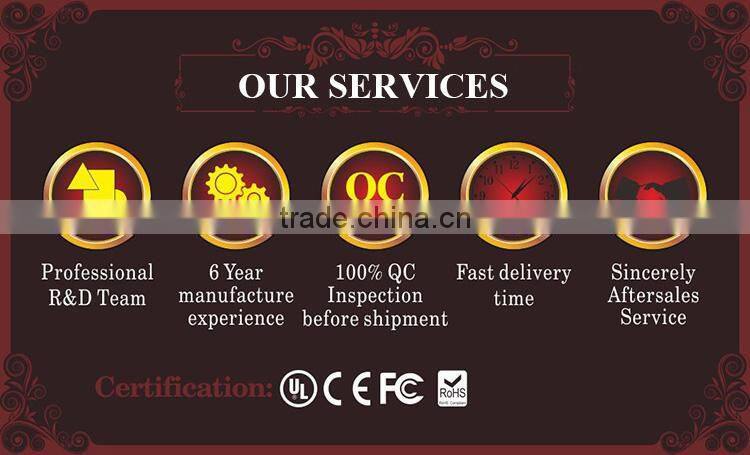 Embedded maple and flower flameless led candle light