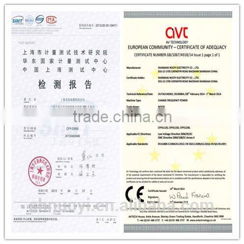 440V AC CFP series single phase to three phase ac frequency power inverter with IGBT mo