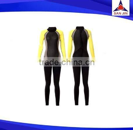 Good qualitty customizedneoprene nylon fabric 4 mmsurfing suit wetsuit for adult