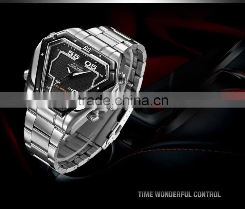 Man Fashion Wrist Men Women Lady Unisex Automatic Mechanical Date Stainless Steel Case Band Brand Watch China Made