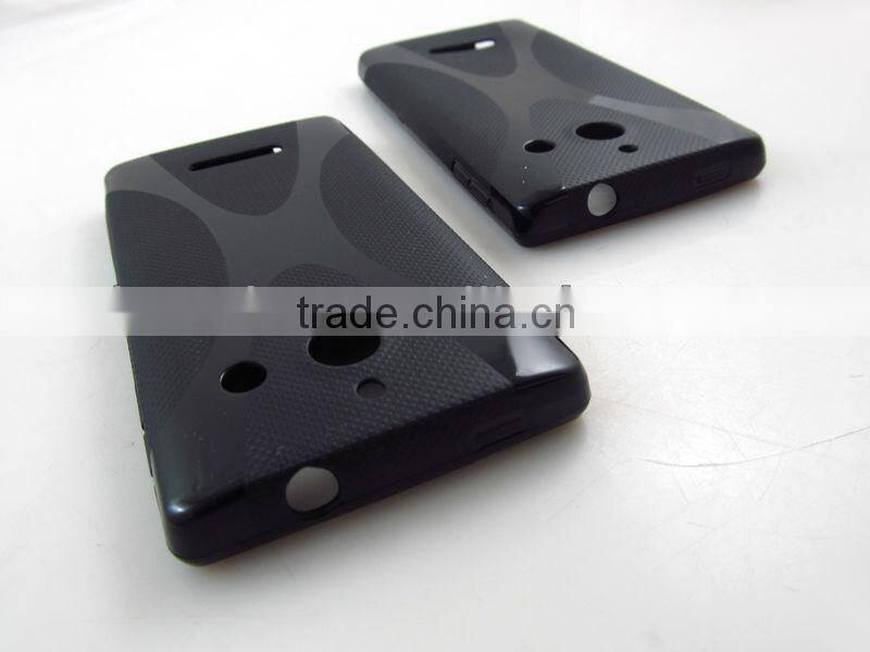 TPU mobile phone cover for huawei Ascend W1-U00