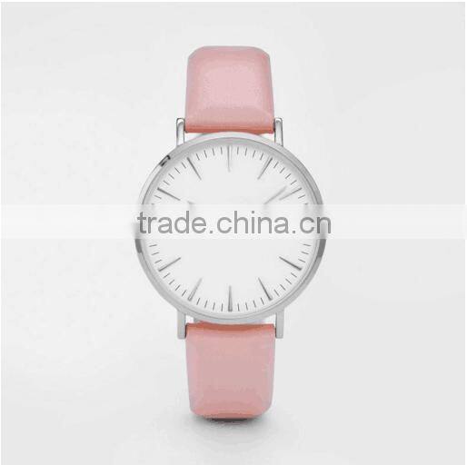 Newest Pattern Pink Valentine Gift For Girl Wrist Watches Ladies Women 2016