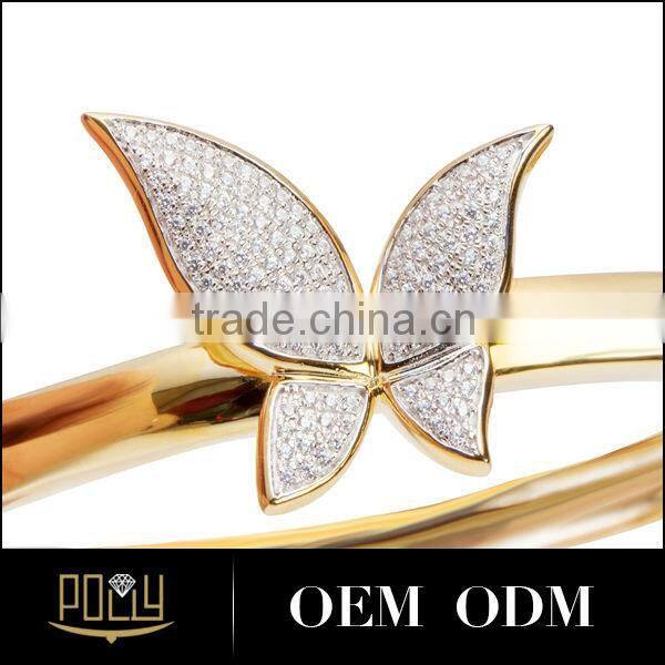 930 rose gold bracelet models zircon bangle bracelet charming party jewelry