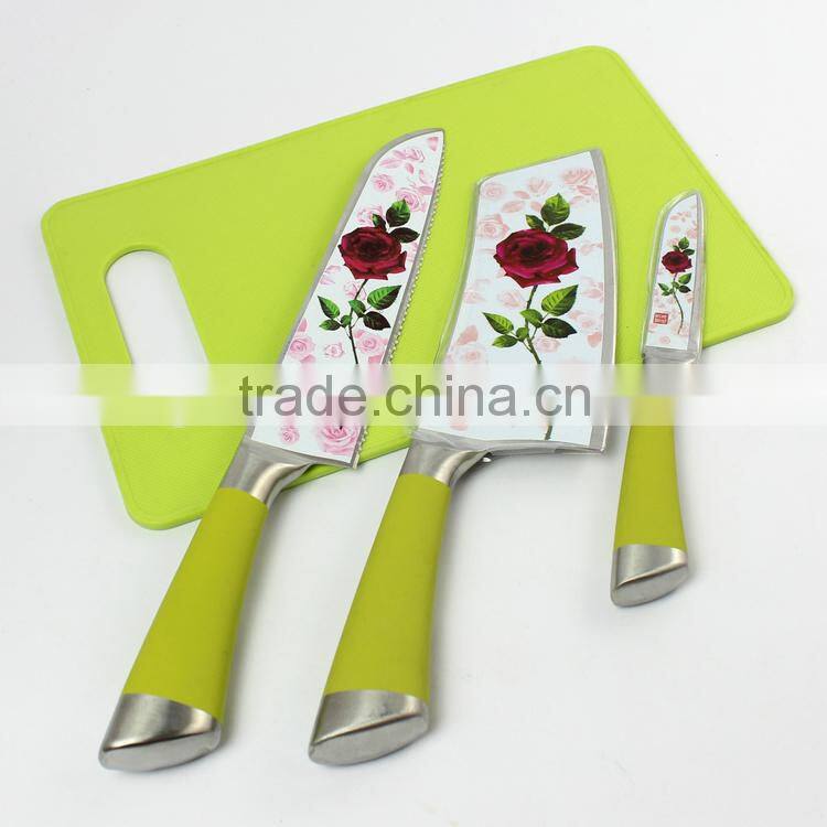 stainless steel kitchen knife