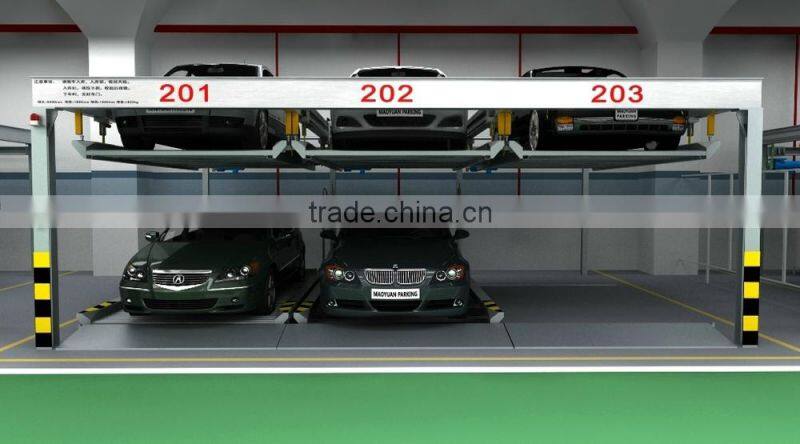 combilift parking lift with driving lane