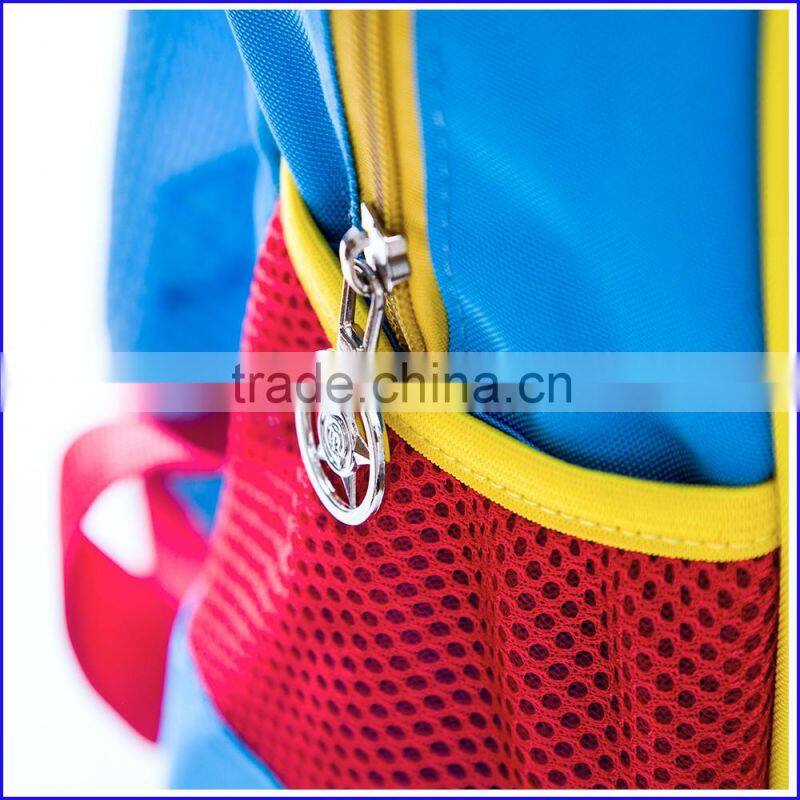Top quality waterproof oxford fabric cartoon student school bag for boys
