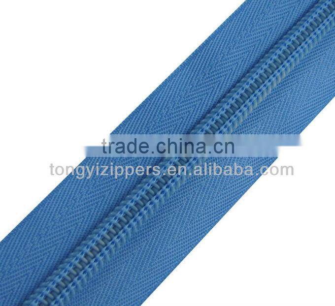 no.8 nylon zipper long chain