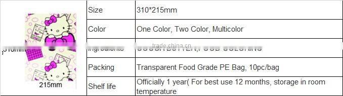 Irregular Star Transfer Sheets for Chocolates