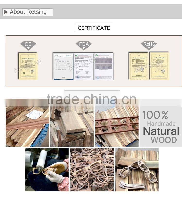 High quality tube wood glasses case,Bamboo wood color personalized glasses case