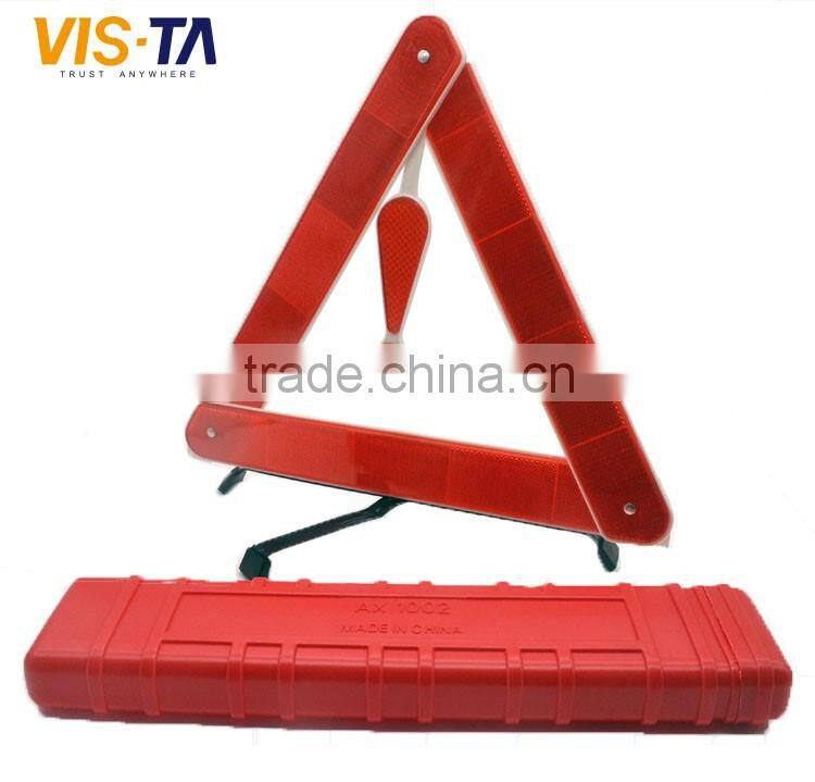 high quality traffic tools car emergency triangle warning