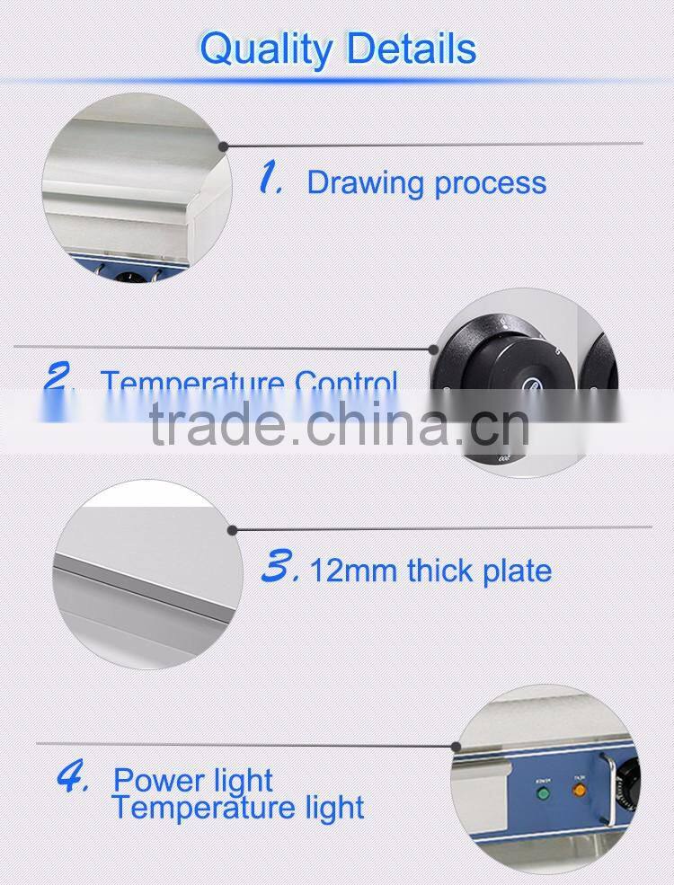 Catering equipment commercial stainless steel flat plate electric grill griddle