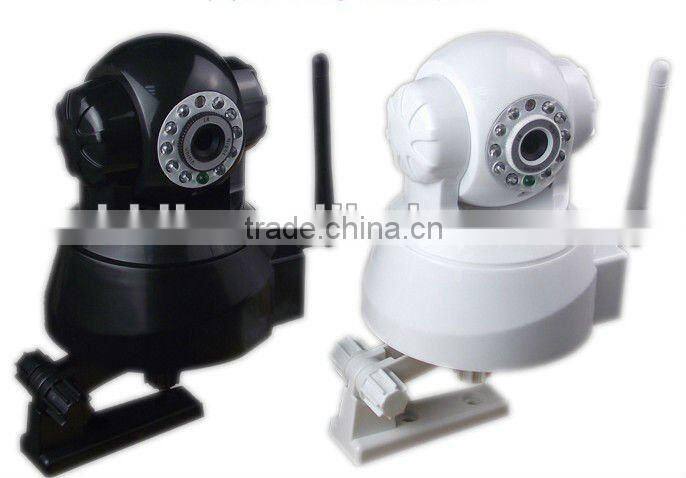 Wireless&Wired Network CCTV IP Camera with IR LED