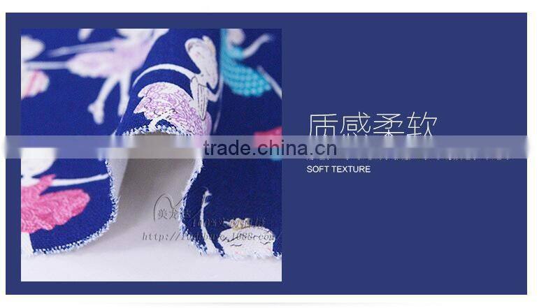 The new dance girl printed canvas bags shoes fabric hat material