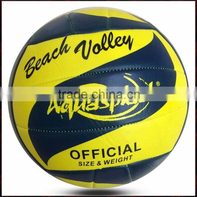 3 layers soft pvc machine stitched volleyball