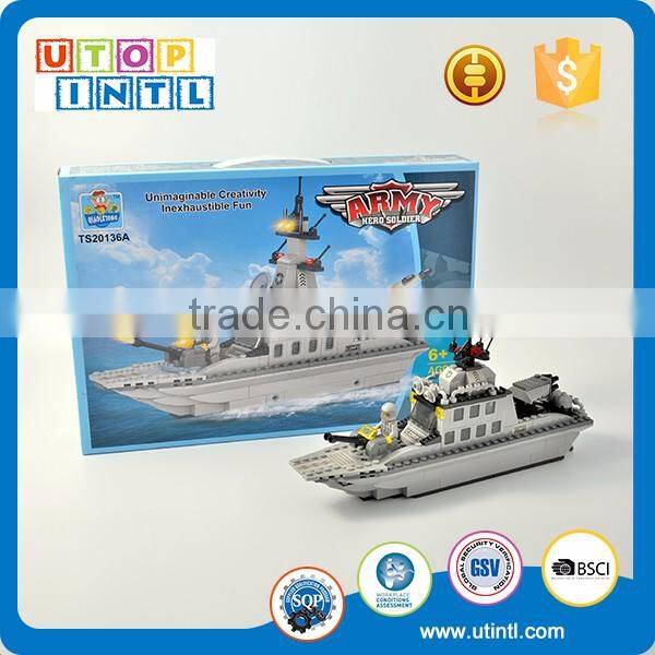 2016 New toy children DIY building block army ship baseplate compatible double sides quality choice