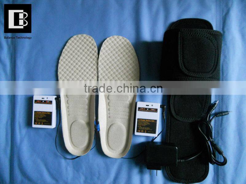 Wholesale Electric Thermal Insole Remote Control Heated Insoles Foot Warmer