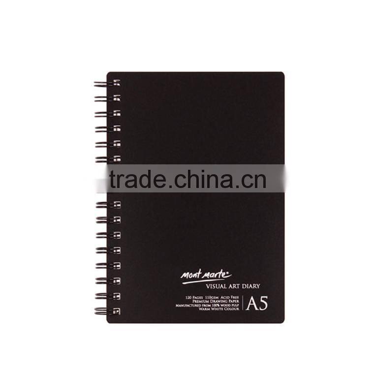 Hot Selling Good Quality A5 110gsm 120 Pages Visual Art Diary