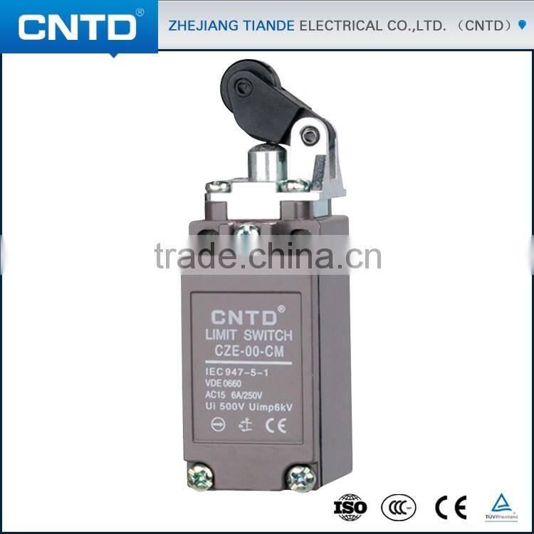 CNTD Industrial Control Thermoplastic Roller Lever Mental Cast High Temperature Resistance Limit Switch