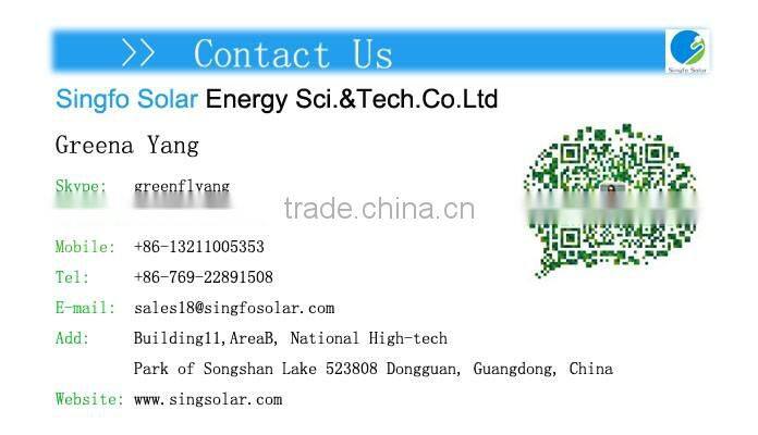 SFPS204 Portable off grid 50W 60W Solar home system /solar pv kit