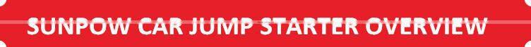 SUNPOW best selling products 2014 emergency car portable battery jump starter