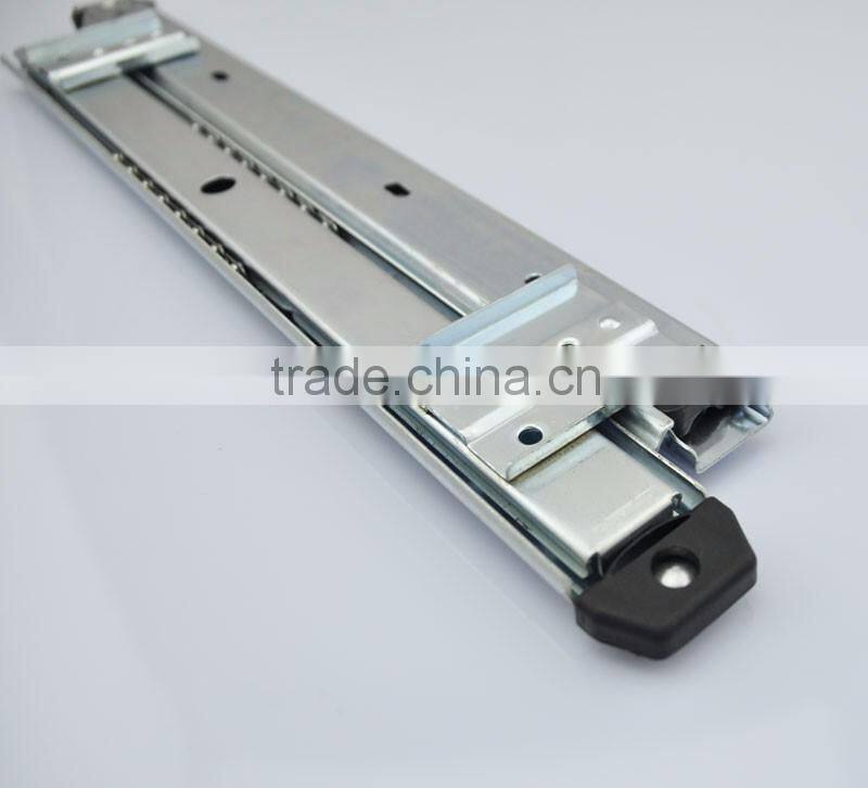 Hardware factory 35mm adjustable keyboard ball bearing slide from china