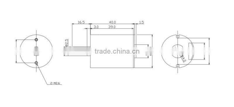 FB-844 30mm CW/CCW 24v Brushless DC Motor