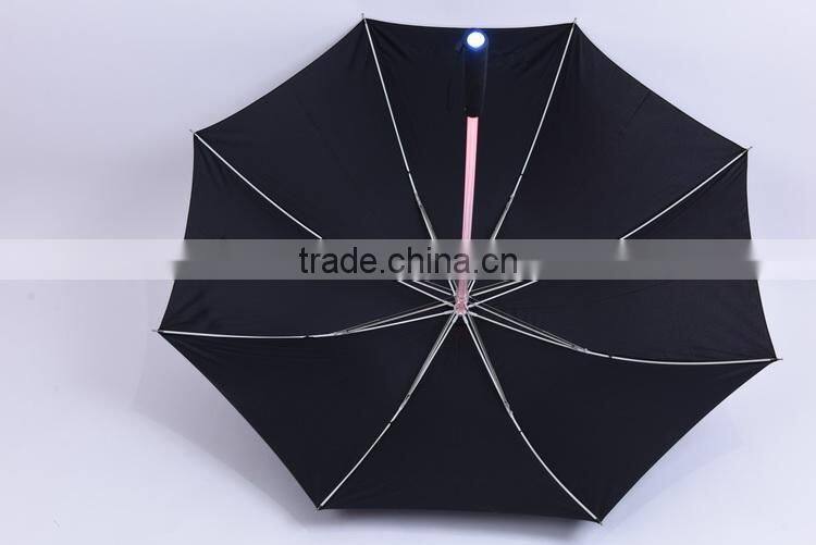 new design led umbrella with seven changing color light