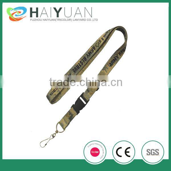 newest custom woven lanyard no minumum order