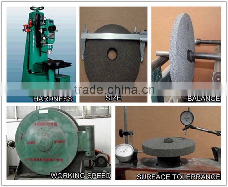 white aluminum oxide flat grinding wheel for grinding machine