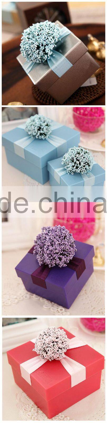 Custom Sweet Unique Decorative Indian Wedding Invitation Box With Foam