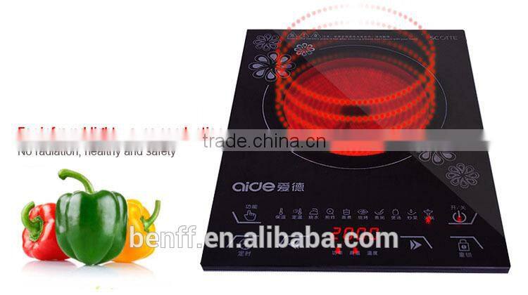 Single coil infrared heating element chinese stove vitro cooker high temperature glass