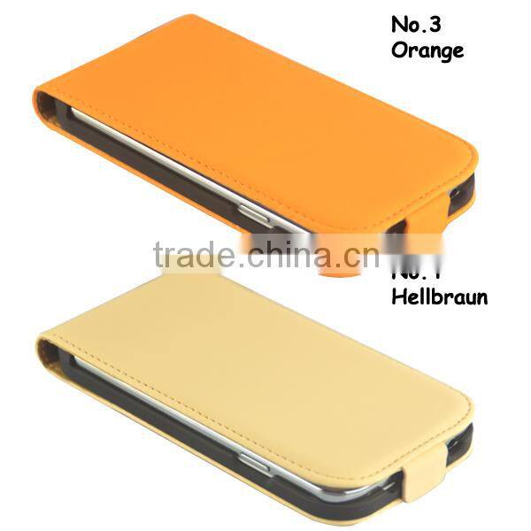 SLIM Leather Case, Flip Leather Case Cover for Sony Xperia E4G