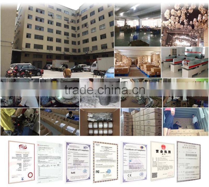 2015 new led wrought iron chandelier in china