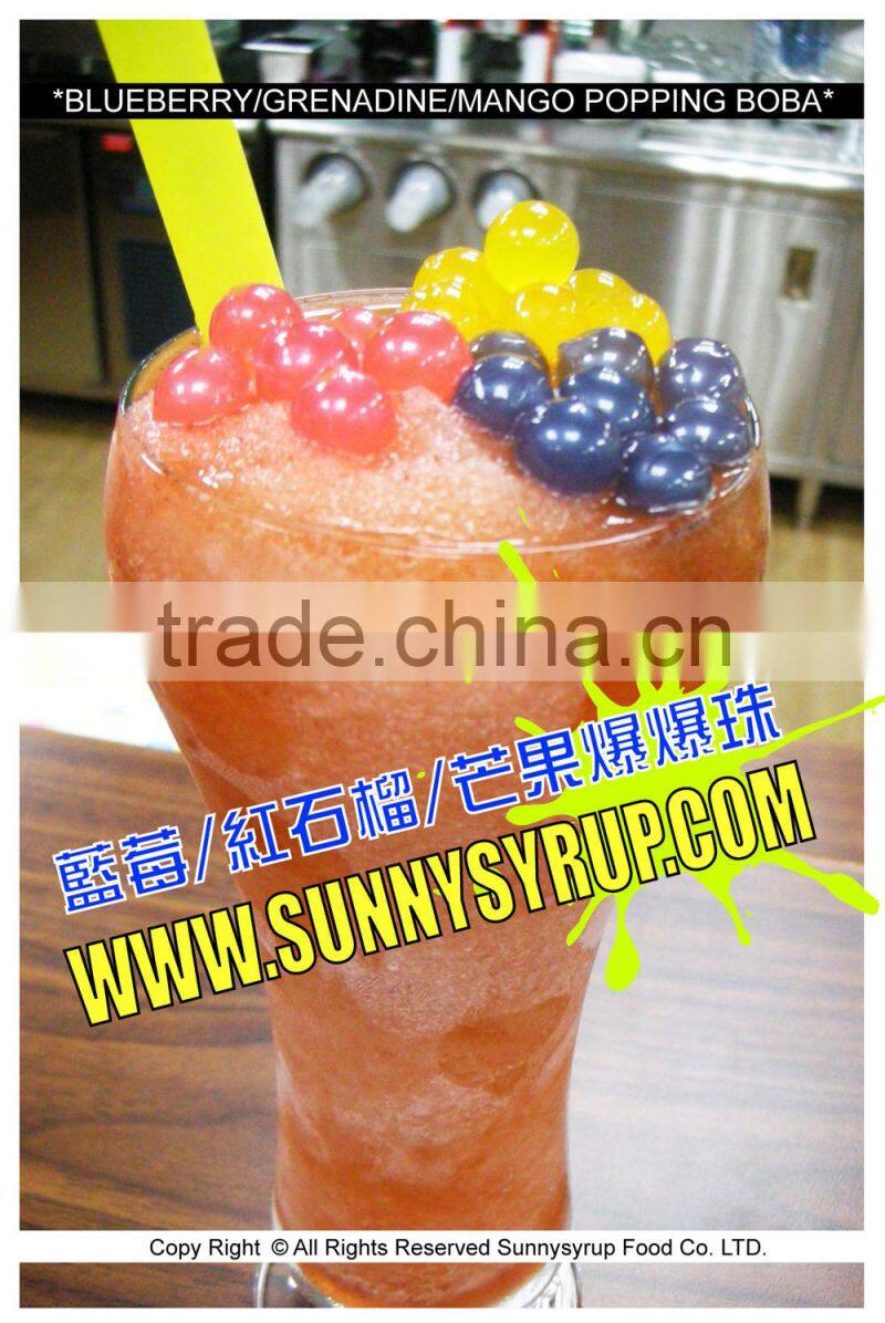 Popping Boba Kiwi Fruit Coating Juice