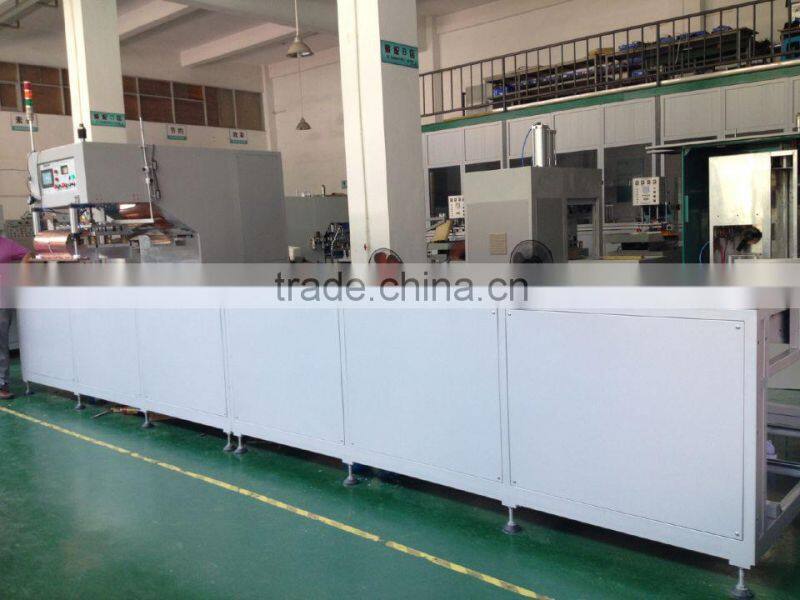 Tarpaulin auto step high frequency canvas welding machine