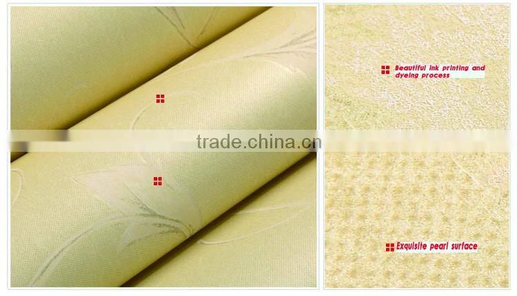 non woven economic room decoration wallpaper