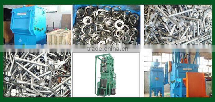tumble blet shot blasting machine /derusting desaclling equipment