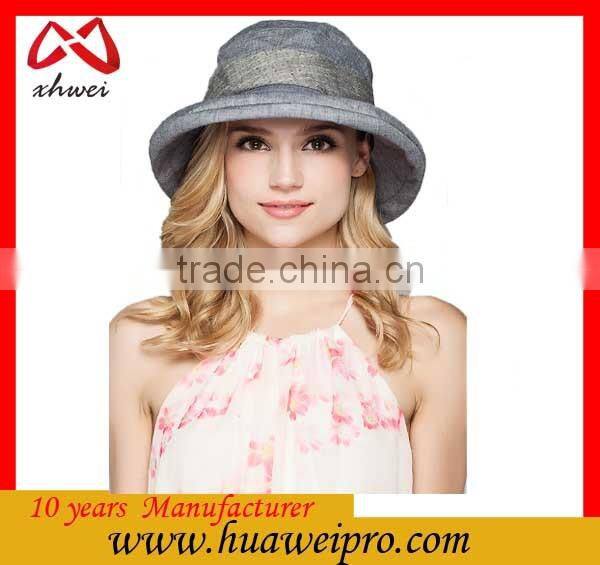 Bucket Hat Custom Woman Lady Quality Bucket Cap Manufacturer
