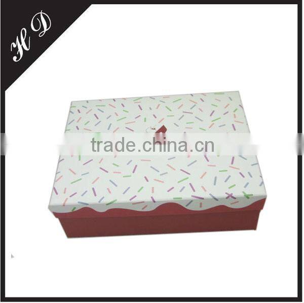 Chinese Custom Design Printed Cardboard Paper Shoe Box