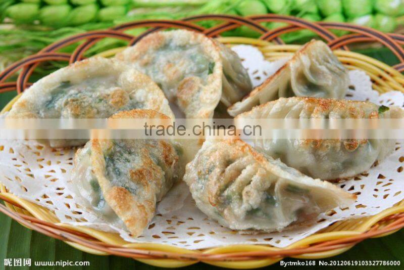 Popular snack machine small business dumpling frying machine/dumpling process machine/fried dumpling machine
