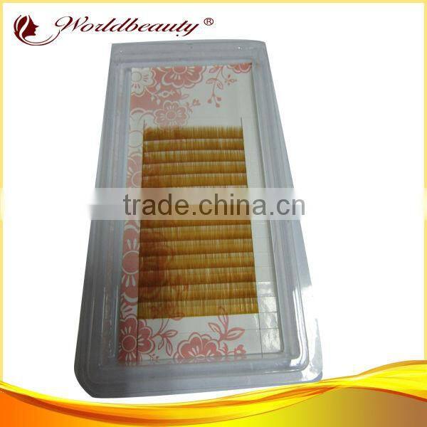 No.1 manufacturer Hot sell different colors eyebrow extensions