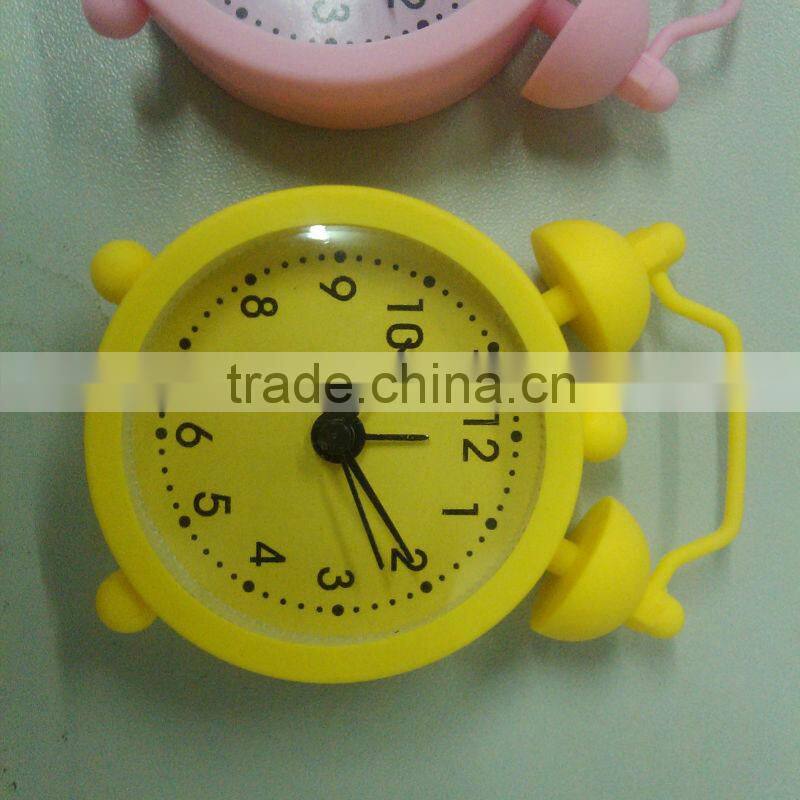 Retro Design Round silicone children alarm clock