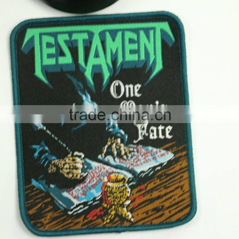 Custom woven patches