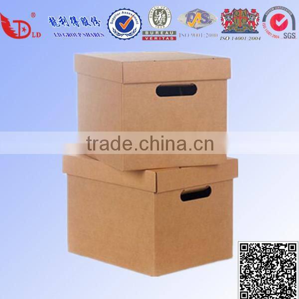 Durable Unique Custom Design Colourful A4 File Box For Pakaging