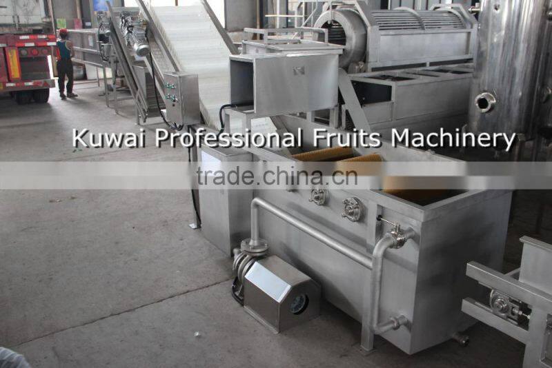 MZJ Model brush impuruty removing cleaner(Industrial vegetable washer)